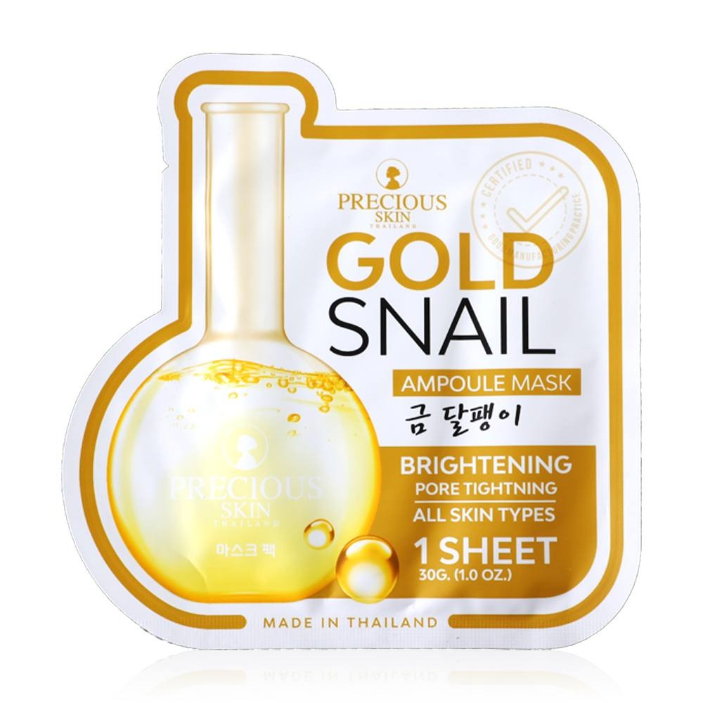 Precious Skin – Masque Visage Gold Snail