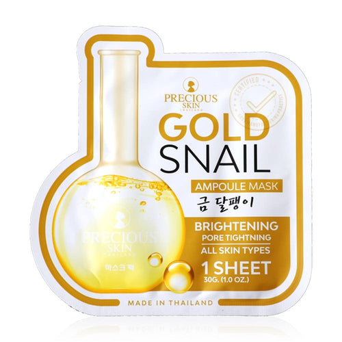 Precious Skin – Masque Visage Gold Snail