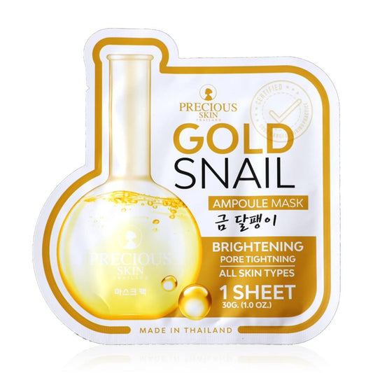 Precious Skin – Masque Visage Gold Snail