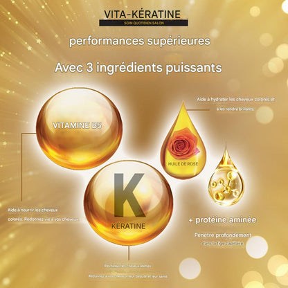 Vita Keratin – Masque Capillaire Kératine & Rose Oil
